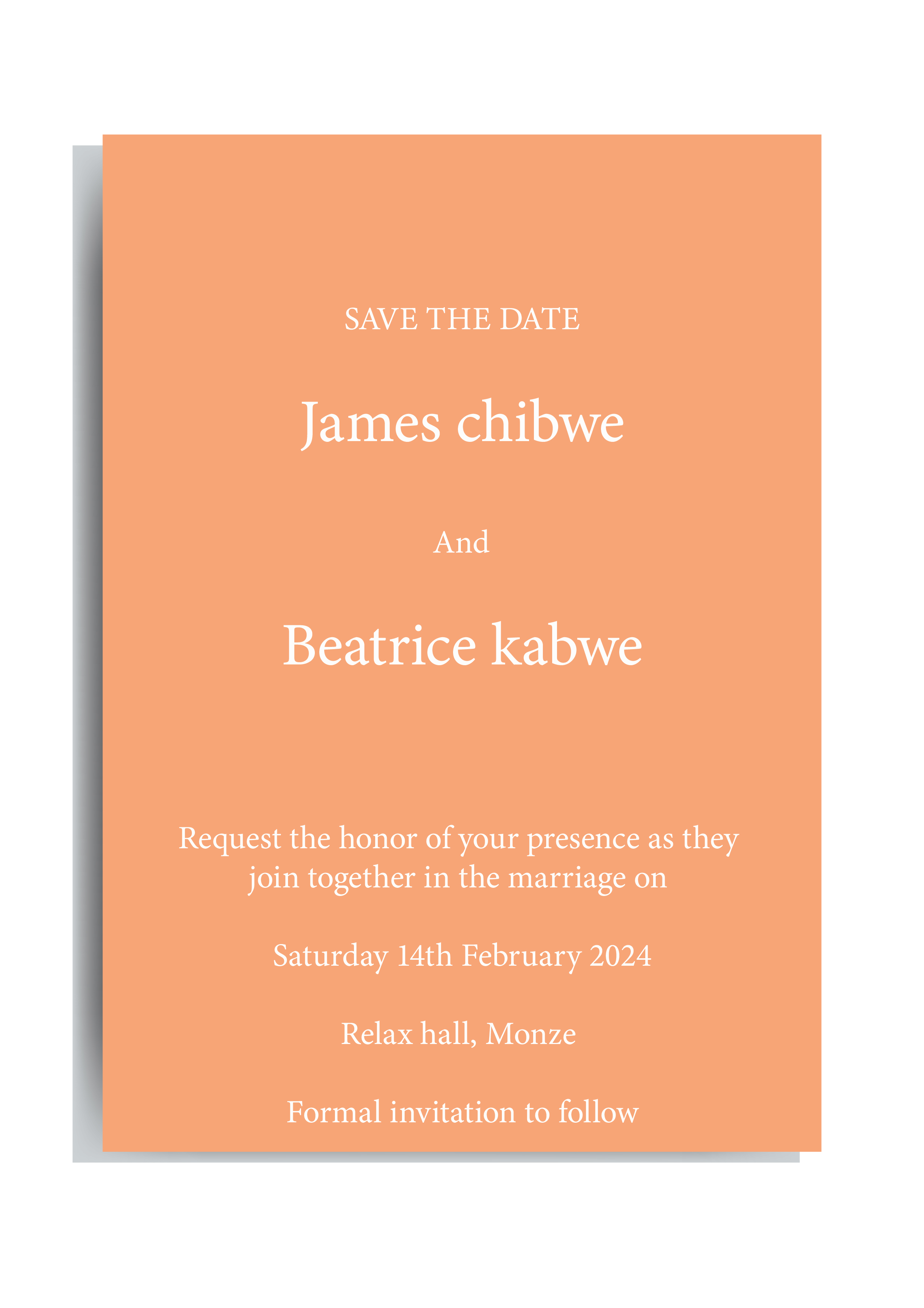 Wedding Signage
